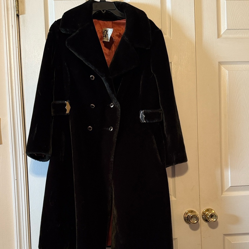Vintage Borgatzia faux fur coat
